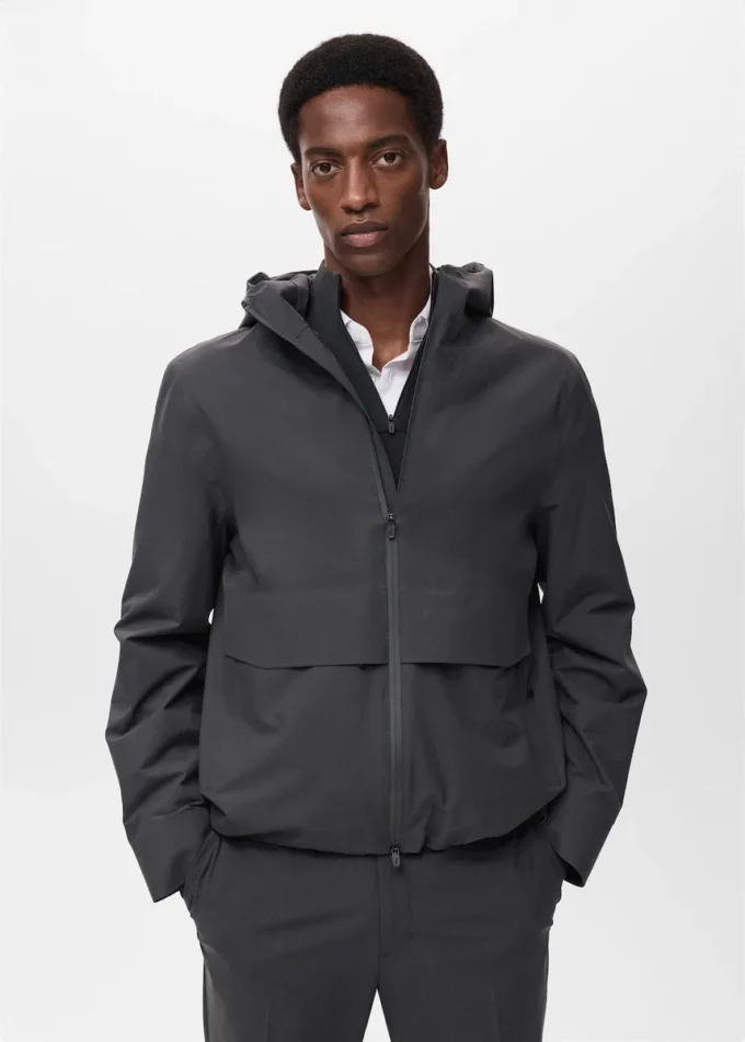 Vodoodpudivá bunda s kapucí Vodoodpudivá bunda s kapucí