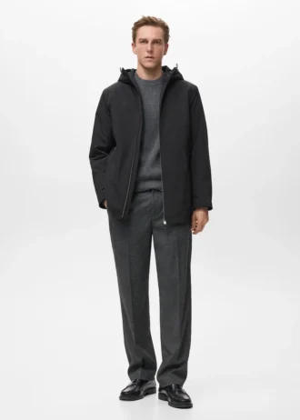 Vodoodpudivá bunda s kapucí