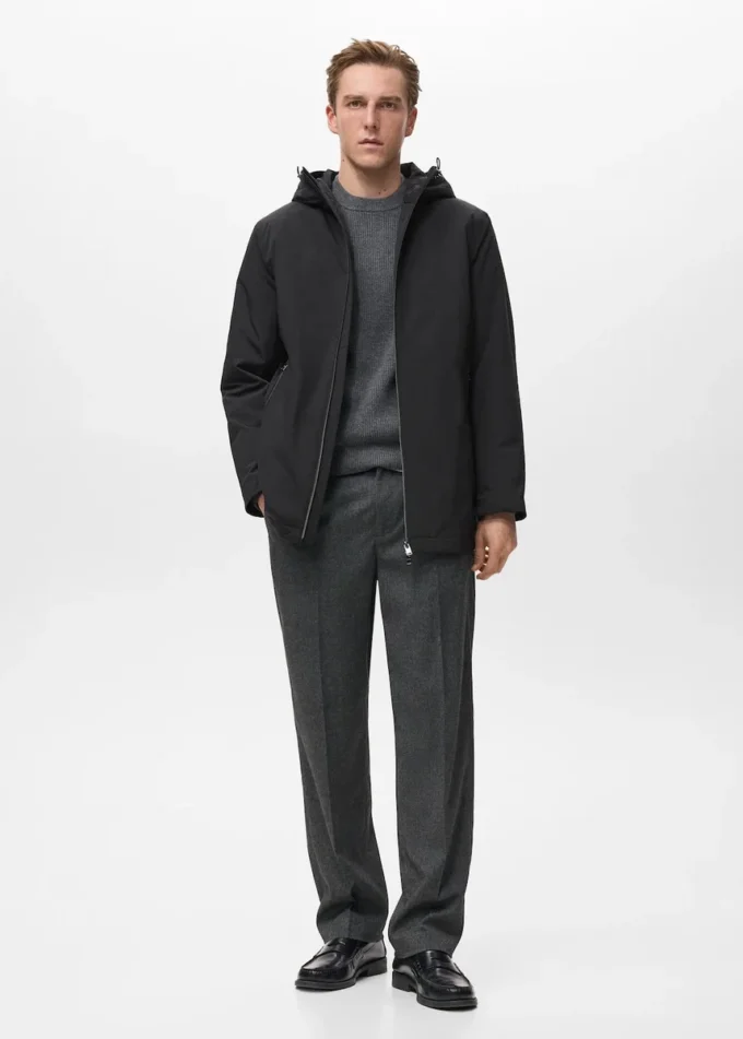 Vodoodpudivá bunda s kapucí Vodoodpudivá bunda s kapucí