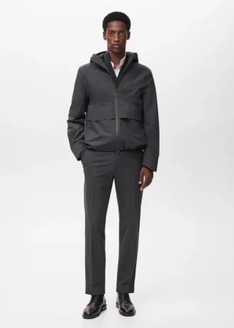 Vodoodpudivá bunda s kapucí