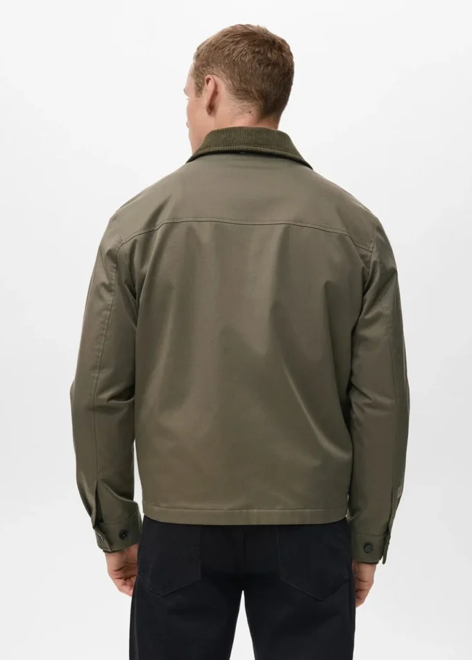 Vodoodpudivá bunda s manžetovým límcem Vodoodpudivá bunda s manžetovým límcem