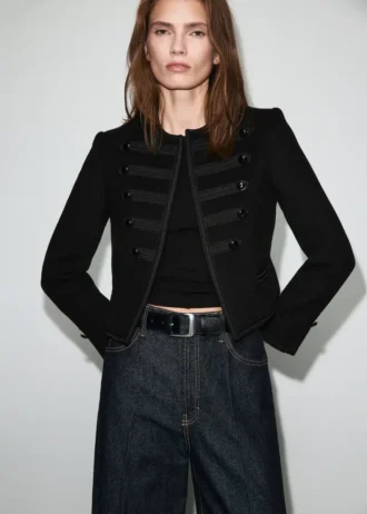 Vojenská bunda z vlny Vojenská bunda z vlny