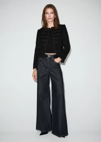 Vojenská bunda z vlny Vojenská bunda z vlny