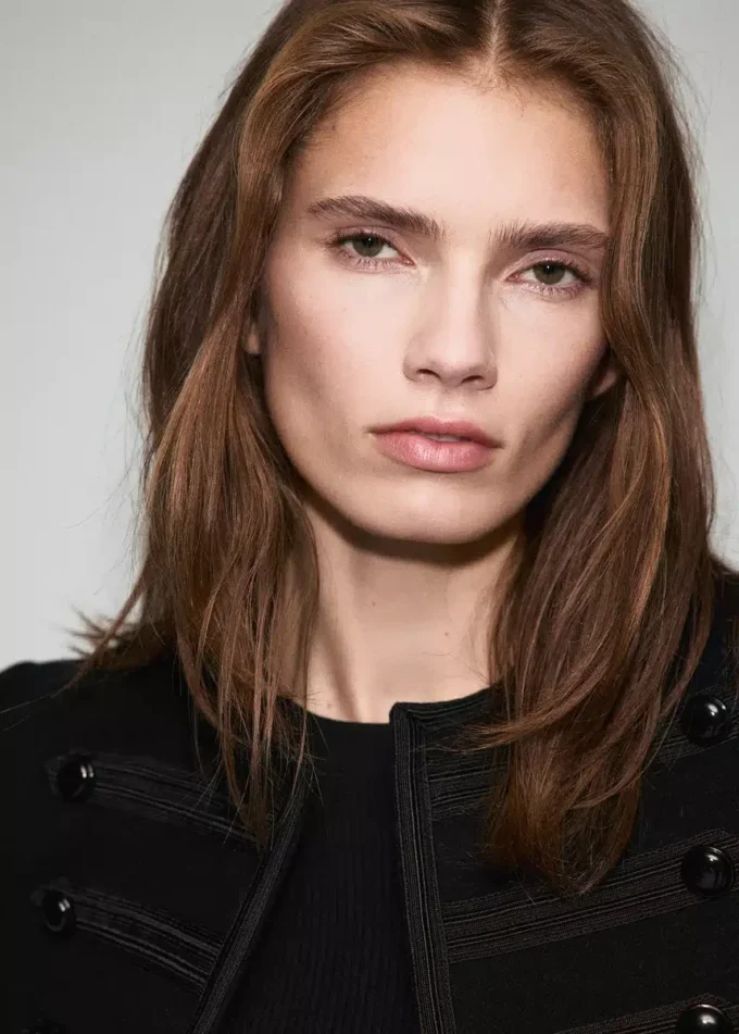 Vojenská bunda z vlny Vojenská bunda z vlny