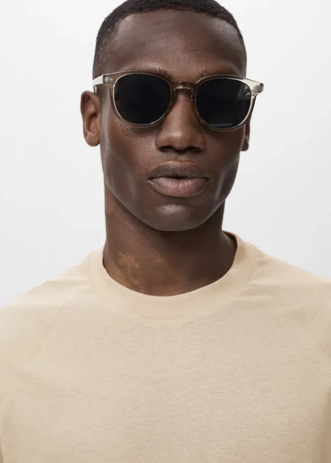 Volné bavlněné a lněné tričko Volné bavlněné a lněné tričko