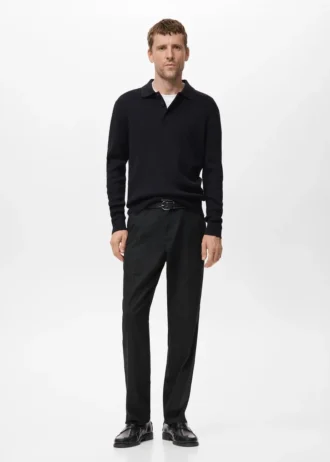 Volné kalhoty rovného střihu Volné kalhoty rovného střihu