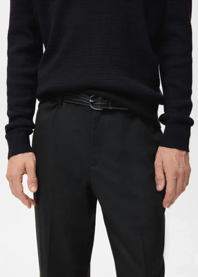 Volné kalhoty rovného střihu Volné kalhoty rovného střihu