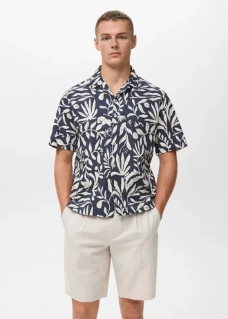 Volná košile s potiskem Volná košile s potiskem