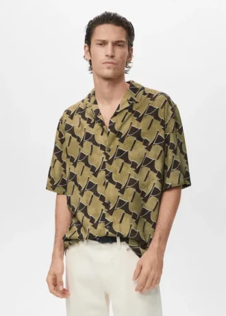 Volná košile s potiskem Volná košile s potiskem