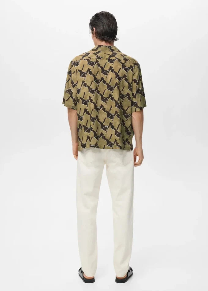 Volná košile s potiskem Volná košile s potiskem