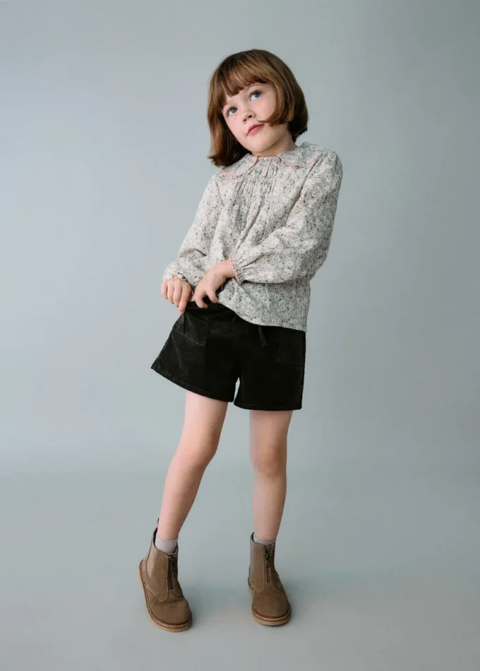 Volné manšestrové šortky Volné manšestrové šortky