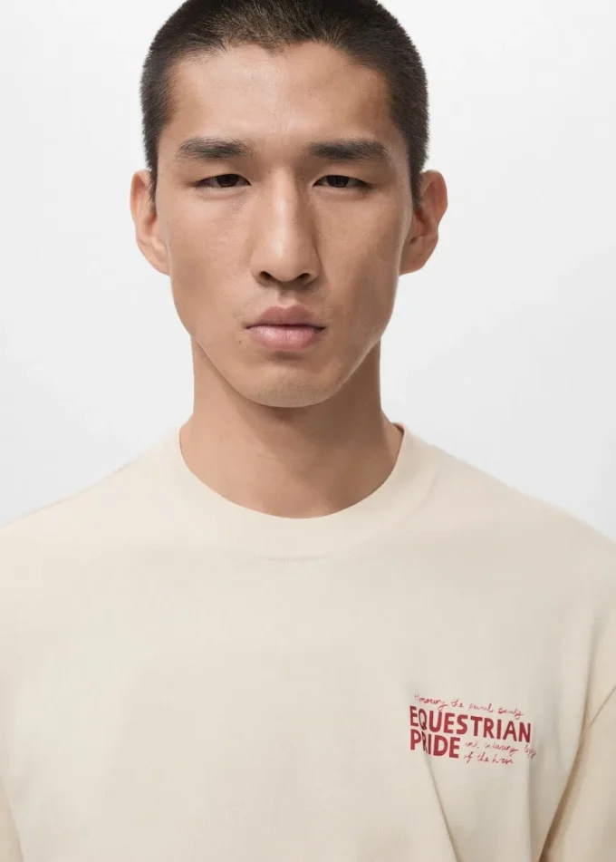 Volné tričko s potiskem Volné tričko s potiskem