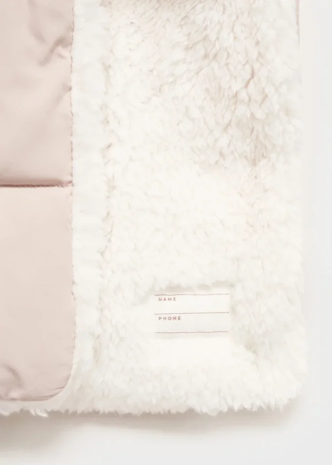 Vypodložená bunda s kožešinovou podšívkou