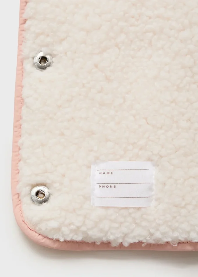 Vypodložená bunda s podšívkou z umělé kožešiny Vypodložená bunda s podšívkou z umělé kožešiny