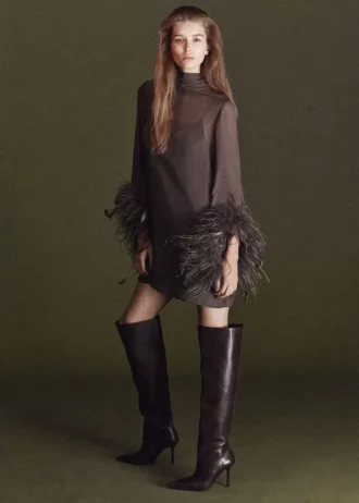 Vysoké kožené boty Vysoké kožené boty