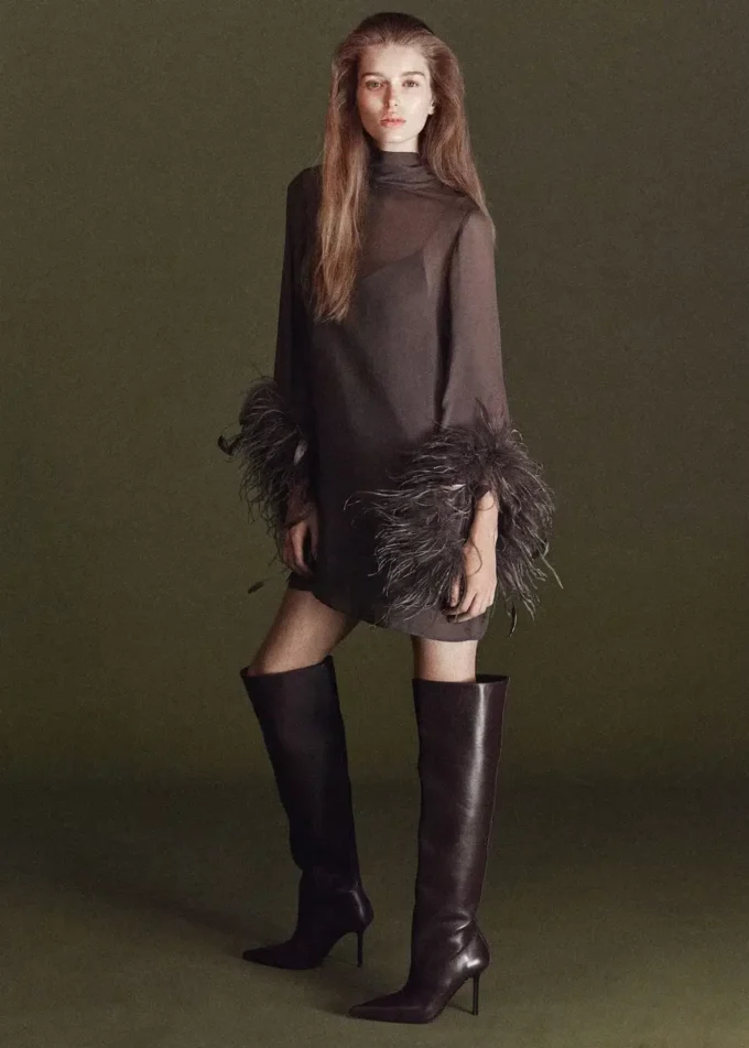 Vysoké kožené boty Vysoké kožené boty