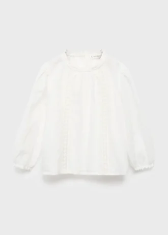 Vyšívaná bavlněná halenka