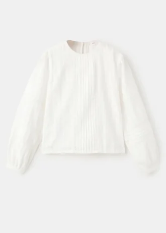 Vyšívaná bavlněná halenka