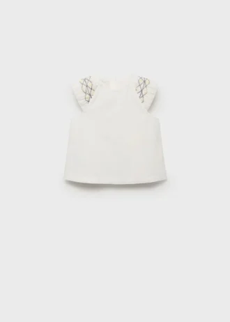 Vyšívaná bavlněná halenka