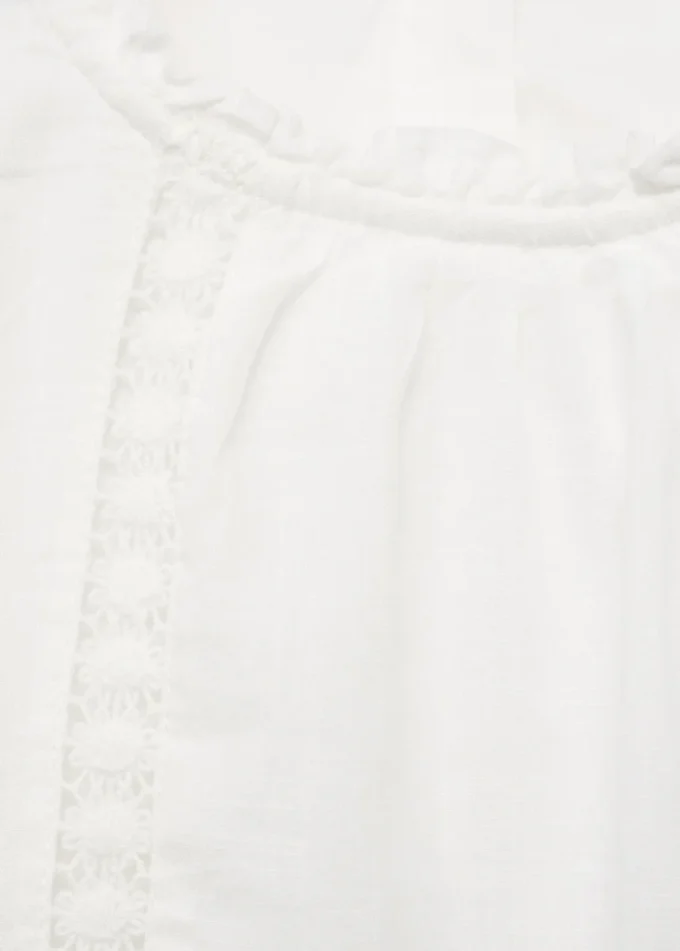 Vyšívaná bavlněná halenka Vyšívaná bavlněná halenka