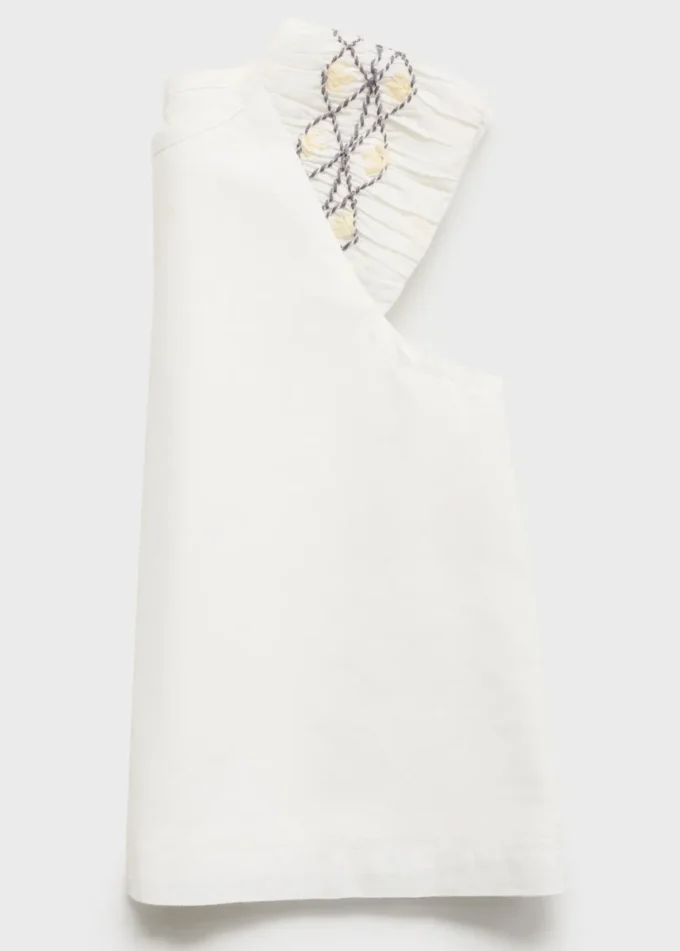 Vyšívaná bavlněná halenka