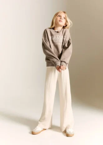 Vyšívaná bavlněná mikina Vyšívaná bavlněná mikina