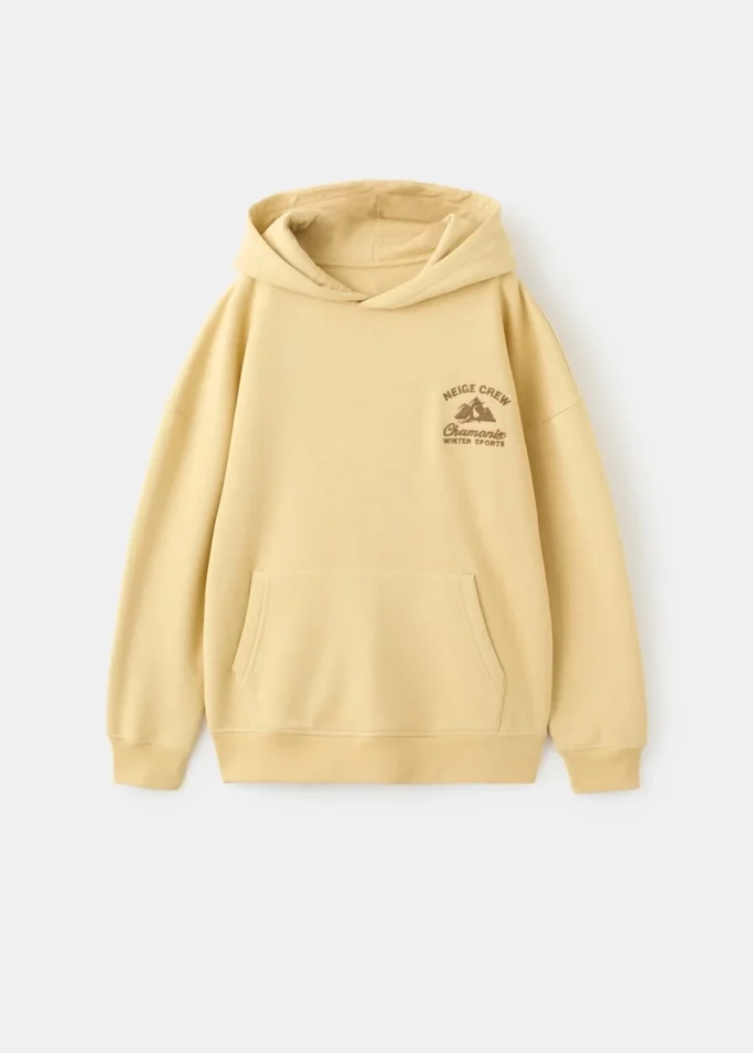 Vyšívaná bavlněná mikina Vyšívaná bavlněná mikina