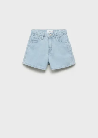 Vyšívané bavlněné šortky