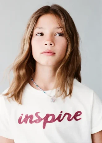 Vyšívané bavlněné tričko