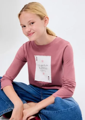 Vyšívané bavlněné tričko