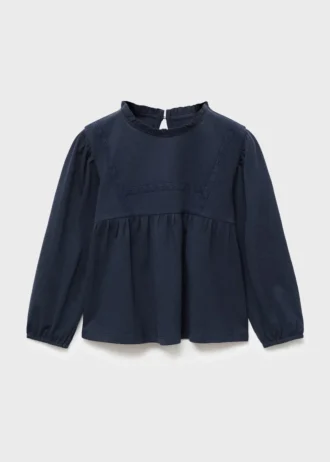 Vyšívané bavlněné tričko