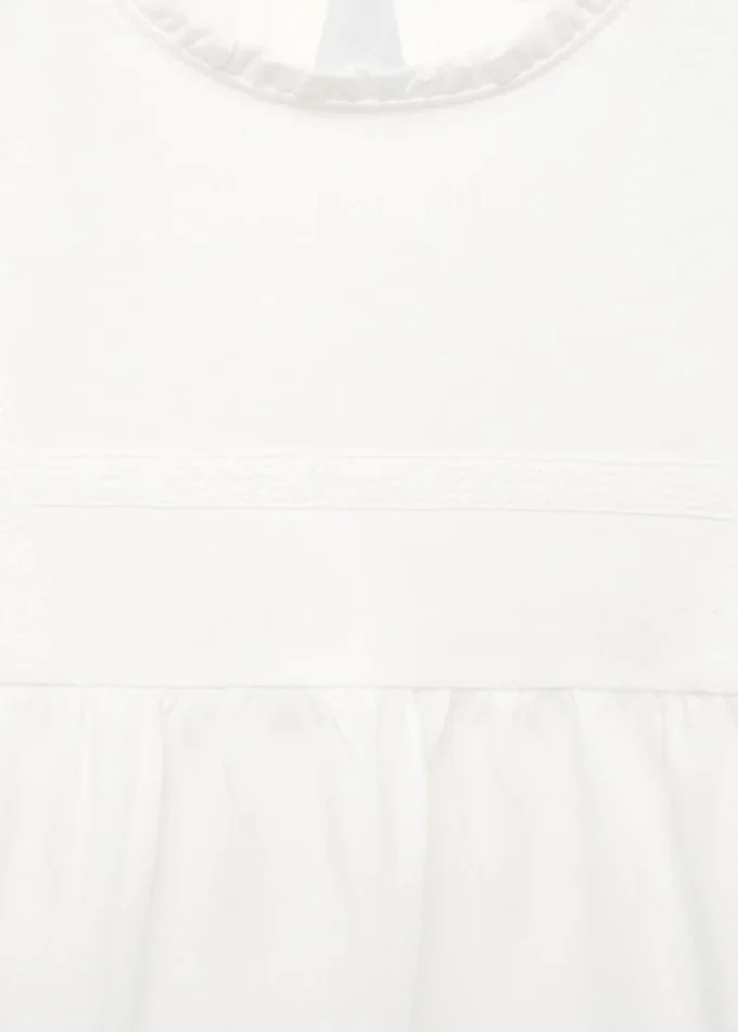 Vyšívané bavlněné tričko Vyšívané bavlněné tričko