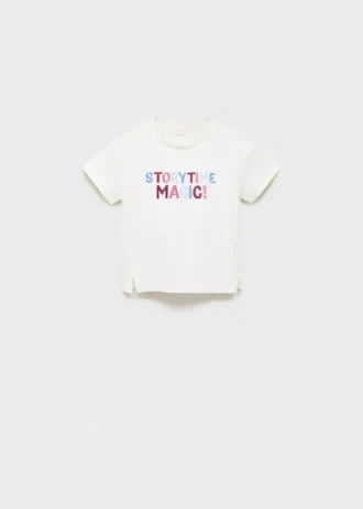 Vyšívané bavlněné tričko