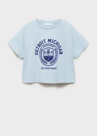 Vyšívané bavlněné tričko