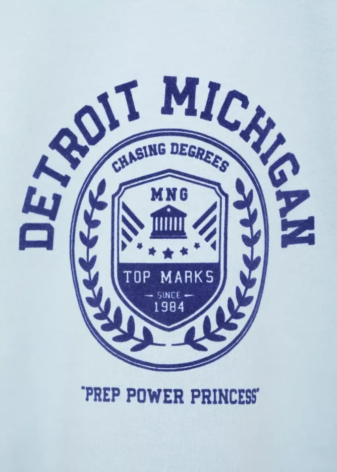 Vyšívané bavlněné tričko Vyšívané bavlněné tričko