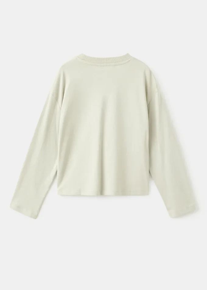 Vyšívané bavlněné tričko Vyšívané bavlněné tričko