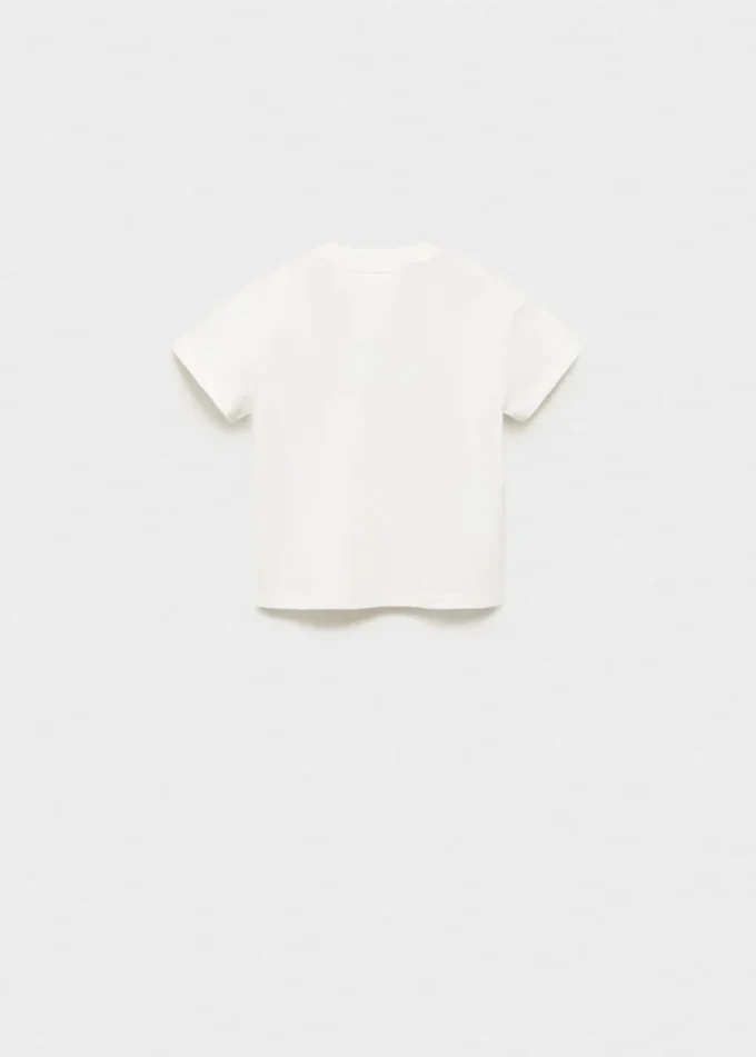 Vyšívané bavlněné tričko Vyšívané bavlněné tričko