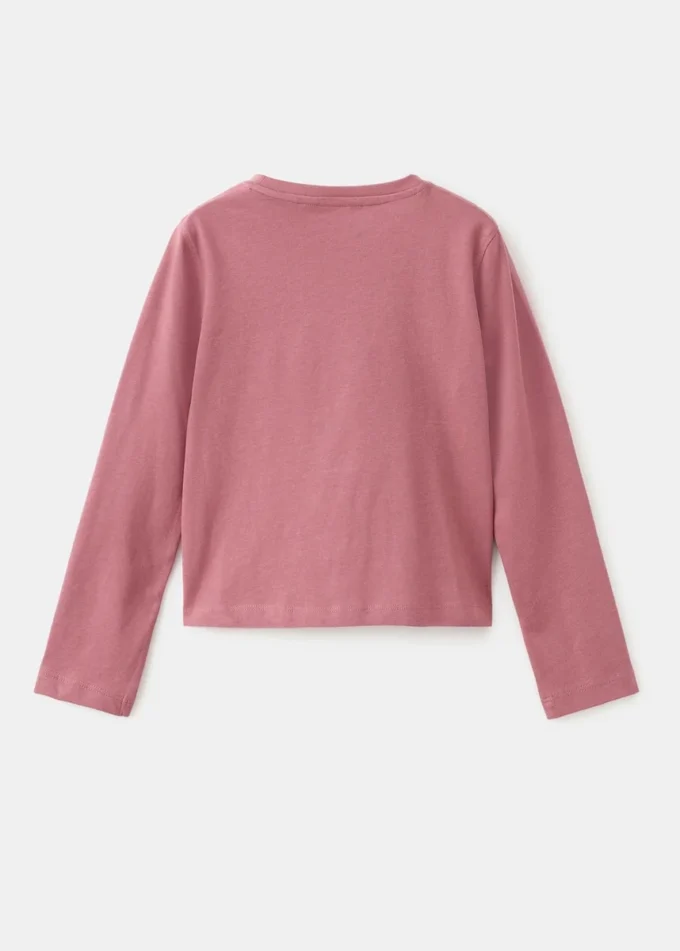 Vyšívané bavlněné tričko Vyšívané bavlněné tričko