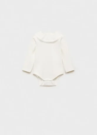 Vyšívané body s babydoll límečkem