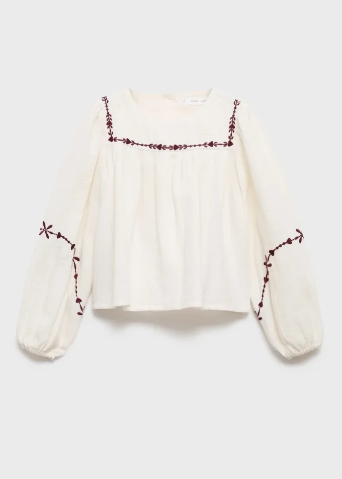 Vyšívaná halenka Bambula Vyšívaná halenka Bambula