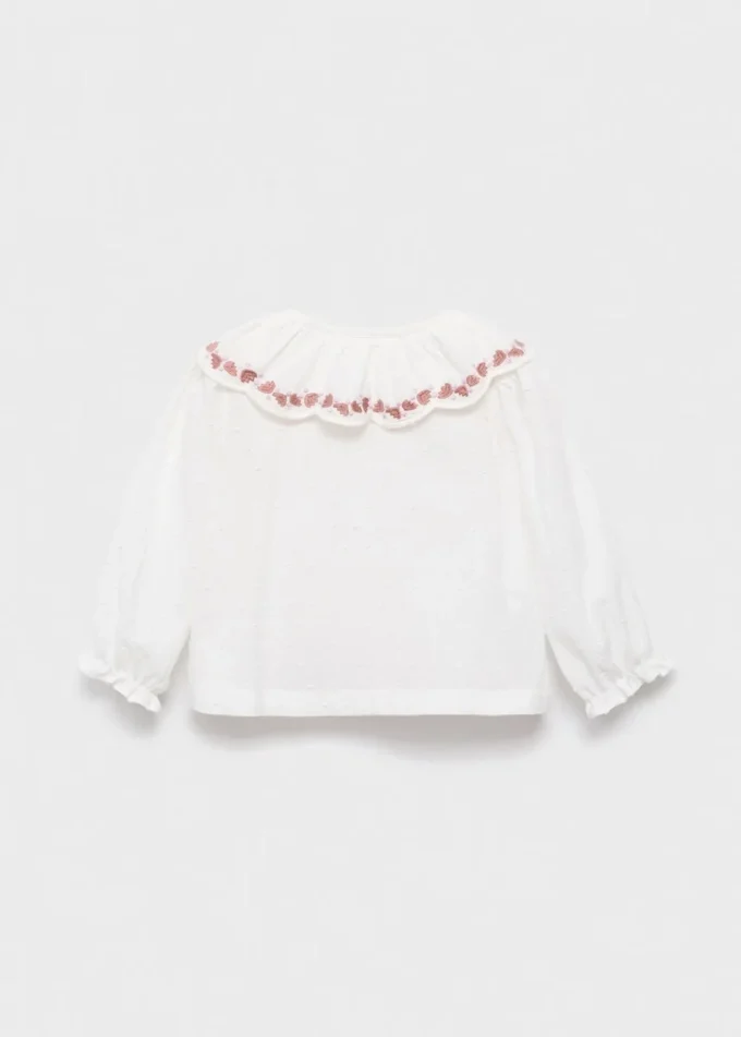 Vyšívaná halenka Plumeti