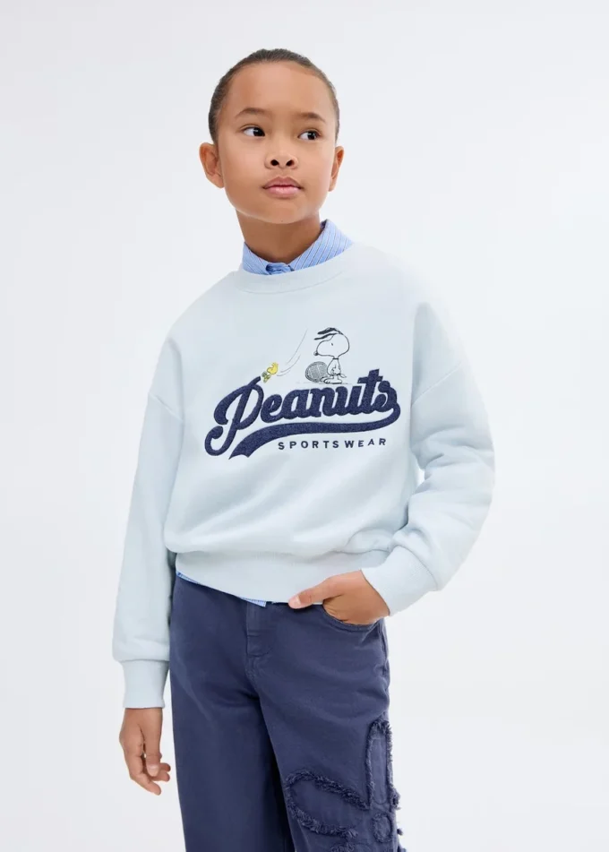 Vyšívaná mikina Snoopy Vyšívaná mikina Snoopy