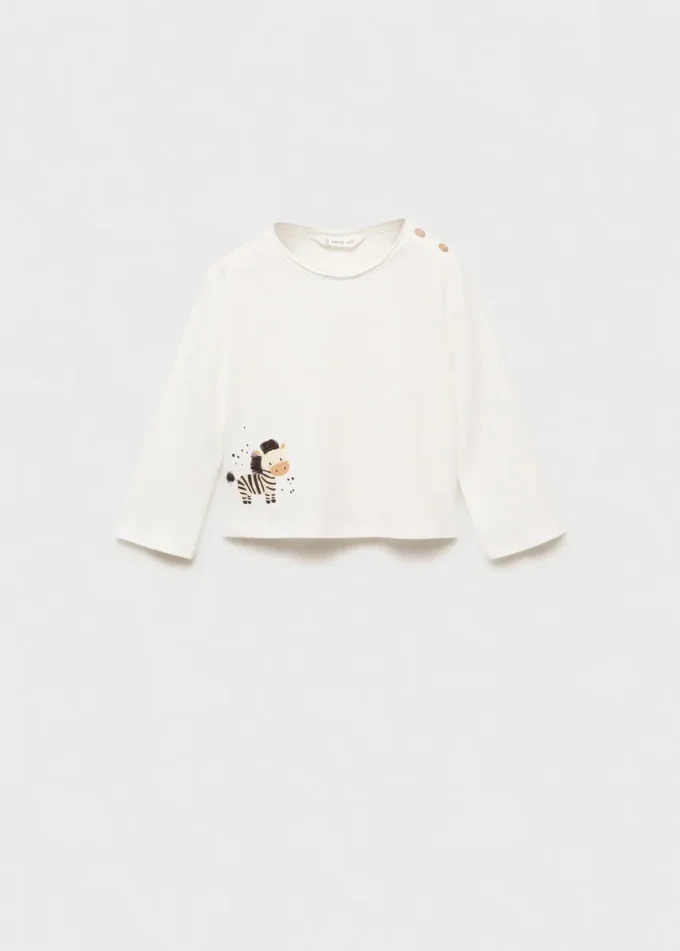 Vyšívané tričko s potiskem