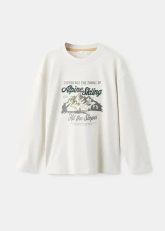 Vyšívané tričko s potiskem Vyšívané tričko s potiskem