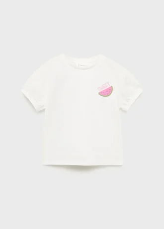 Vyšívané tričko s potiskem Vyšívané tričko s potiskem