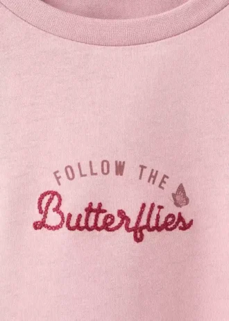 Vyšívané tričko s potiskem