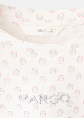 Vyšívané tričko s potiskem