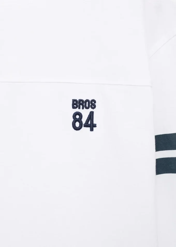 Vyšívané tričko s potiskem Vyšívané tričko s potiskem