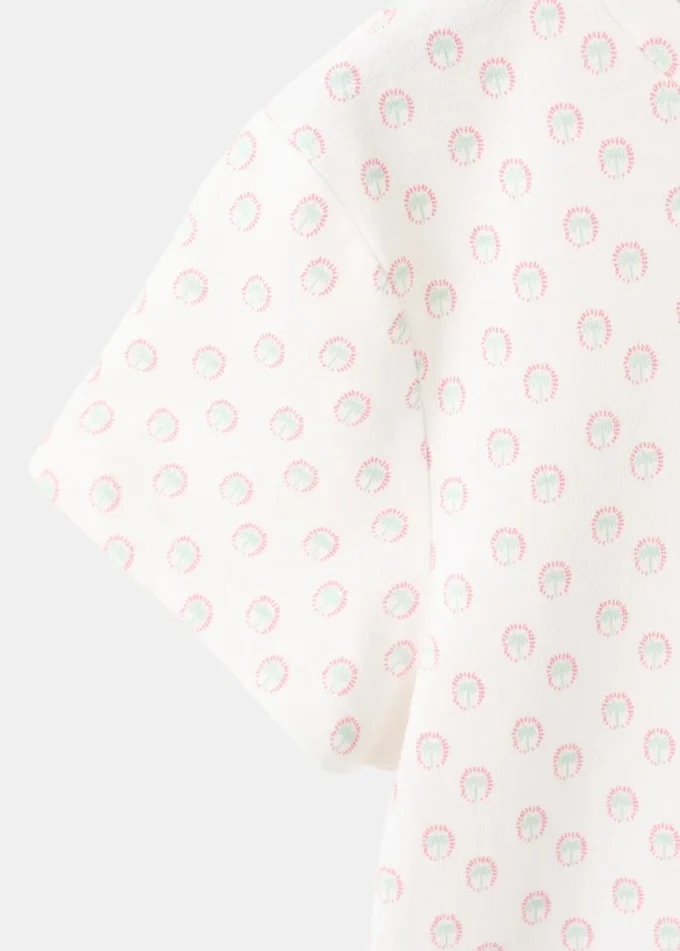 Vyšívané tričko s potiskem Vyšívané tričko s potiskem