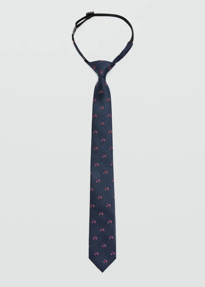 Vázání s potiskem motocyklu